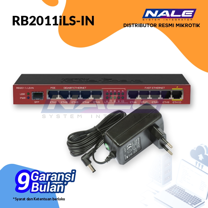 SLOTNE - RB2011iLS-IN - 02 Mikrotik Router RB2011iLS-IN - Gambar 2