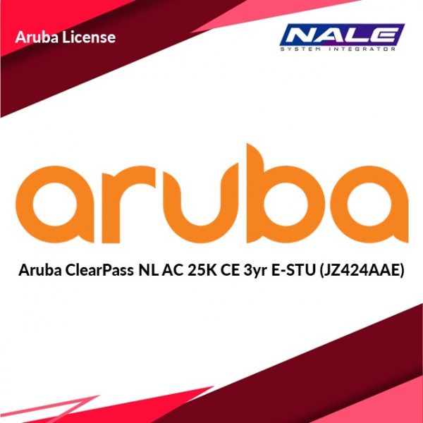 Aruba ClearPass NL AC 25K CE 3yr E-STU (JZ424AAE)