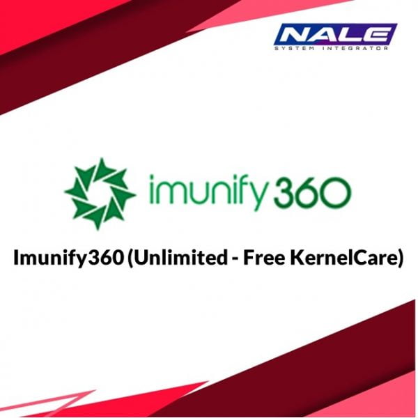 Imunify360 (Unlimited - Free KernelCare)
